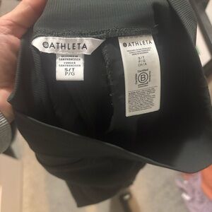 Athleta Venice High Rise Jogger Small TALL color : ELM